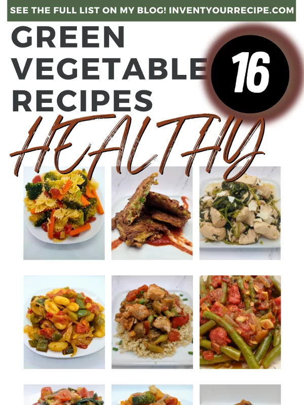 16 Healthy Recipes With Green Vegetables Feature