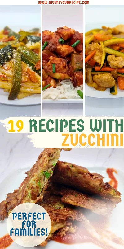 19 Recipes with Zucchini