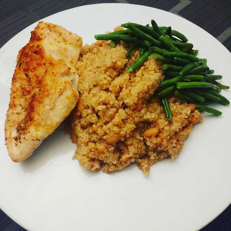 Easy Baked Chicken and Quinoa
