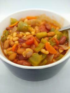 Vegetarian Three Bean Stew