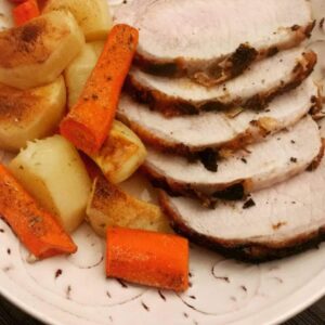 roasted pork loin