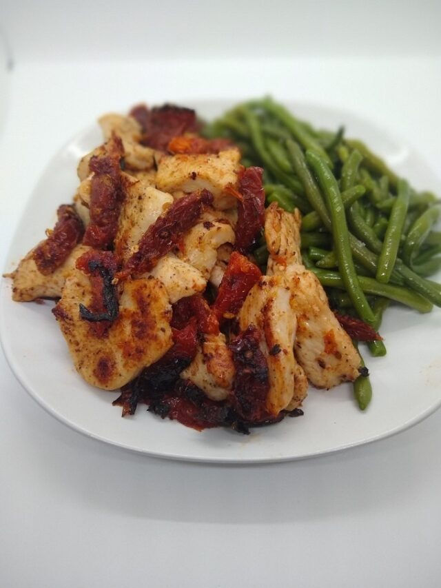 Chicken Bites with Sun Dried Tomatoes