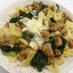 pasta with sausage and spinach