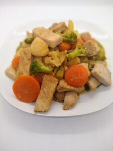 Pork with California Vegetable Medley