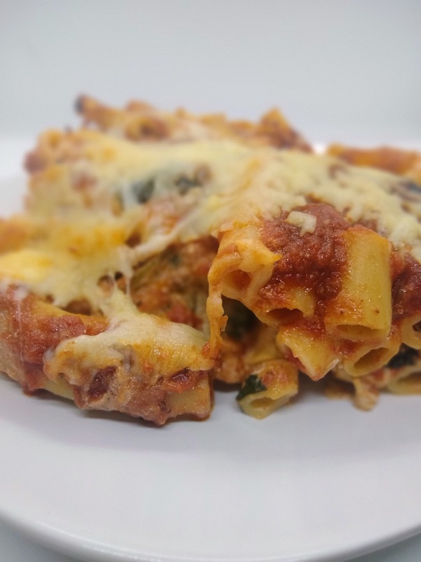 Chicken Swiss Chard Baked Ziti