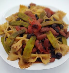 three bean pasta