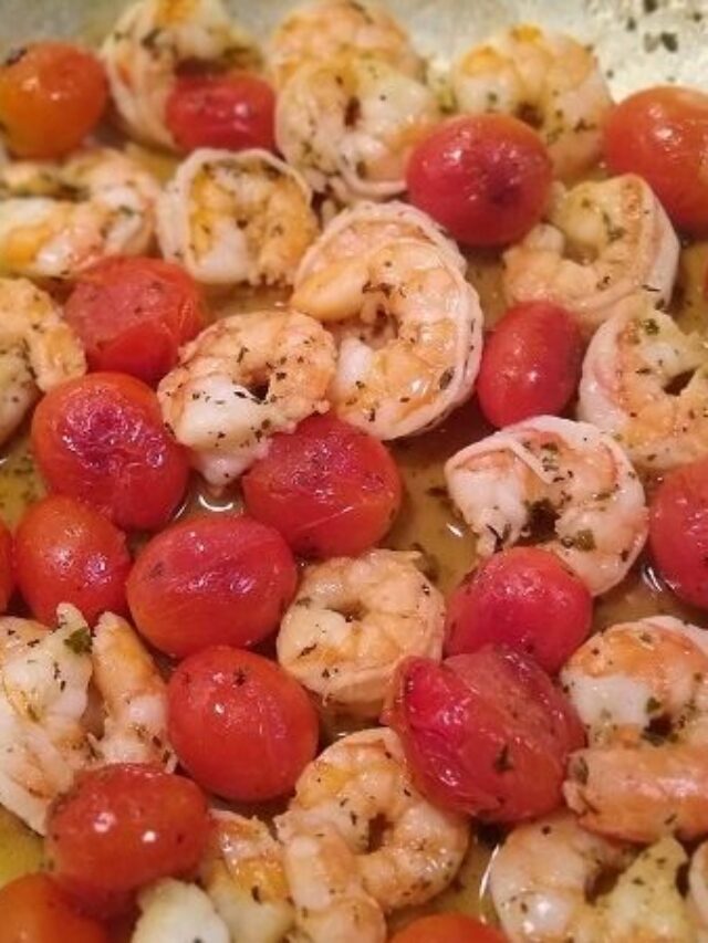 Shrimp with Tomatoes and Herbs