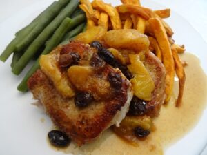 Cinnamon Raisin Pork Chops