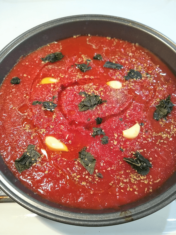 Roasted Tomato Pizza Sauce