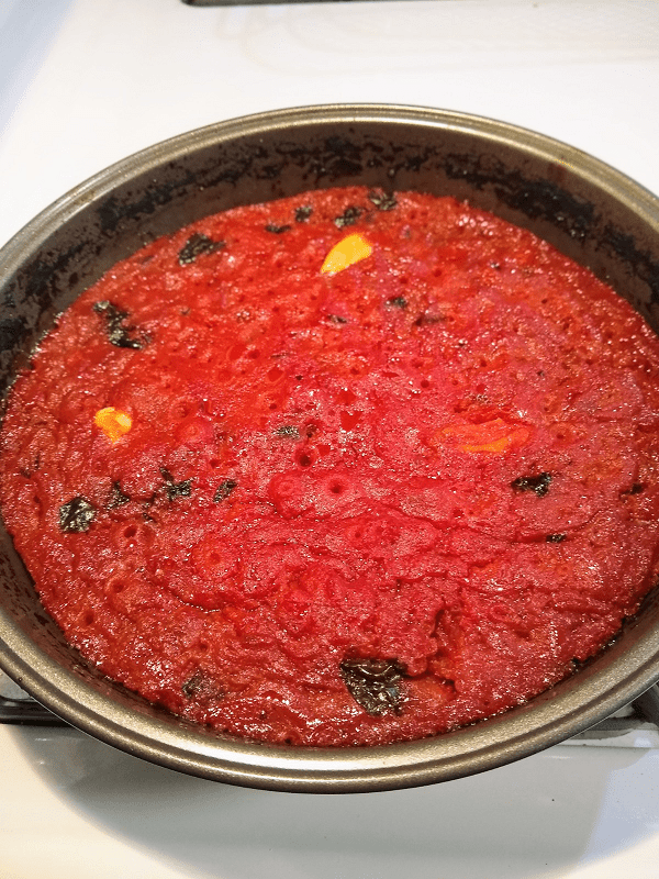 Roasted Tomato Pizza Sauce