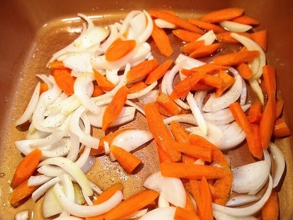 Cook Onions and Carrots
