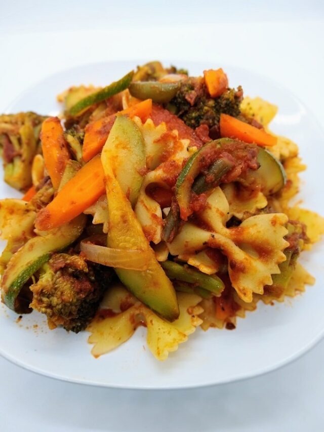 Farfalle Pasta with Vegetables