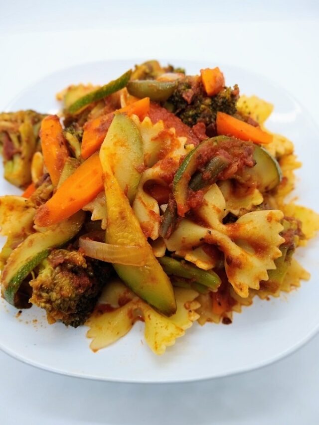 Farfalle with Vegetables