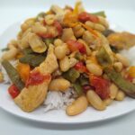 Chicken with Green Beans and Cannellini Beans