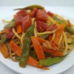 Pasta with Green Beans and Carrots