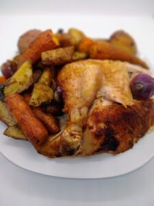 whole roasted chicken