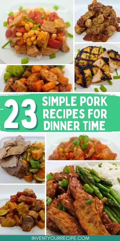 23 Simple Pork Recipes For Dinner Time