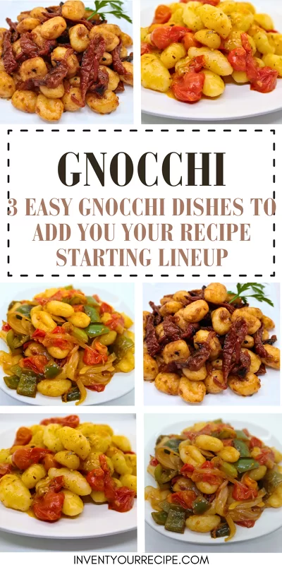 3 Easy Recipes with Gnocchi and Tomatoes Pasta Recipes