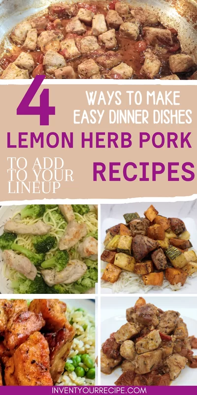 4 Healthy Lemon Herb Pork Recipes For Dinner