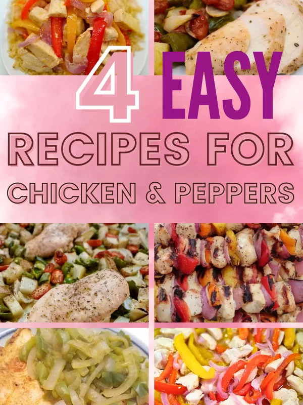 4 Peppers and Chicken Recipes Features
