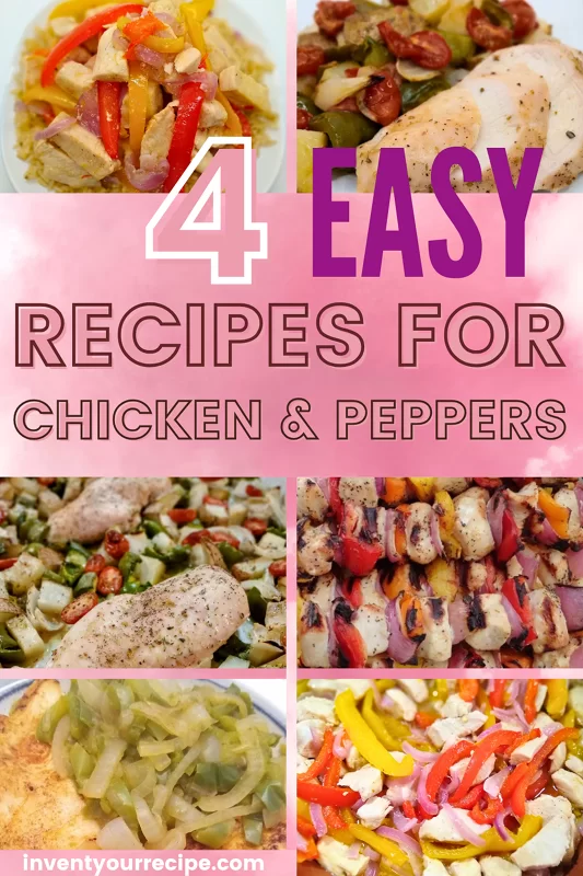 4 Peppers and Chicken Recipes Healthy
