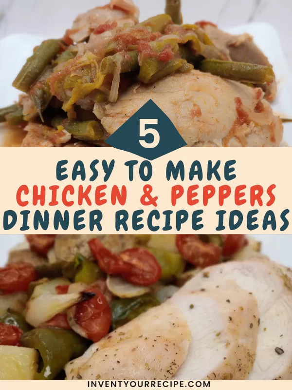 5 Chicken Dinner Recipes With Peppers Feature