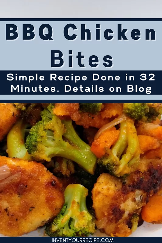 BBQ Chicken Bites with Sweet Potatoes: Post Pin Image