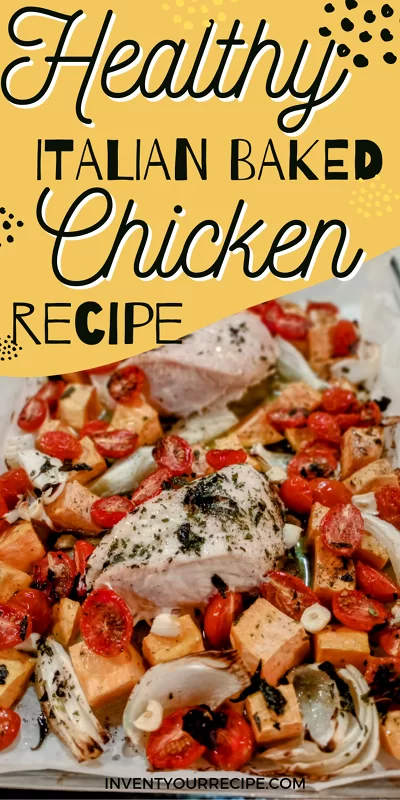 Baked Chicken and Cherry Tomatoes For Dinner