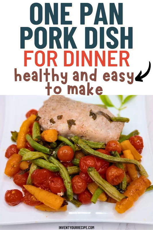 Baked Pork with Cherry Tomatoes Easy