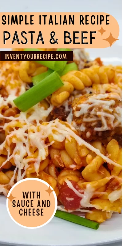 Baked Rotini and Ground Beef Recipe