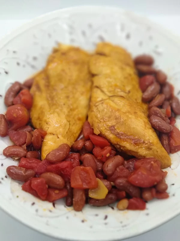 Balsamic Chicken with Pinto Beans_Feature Image