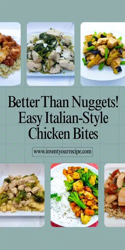 Simple to make recipes with chicken bites