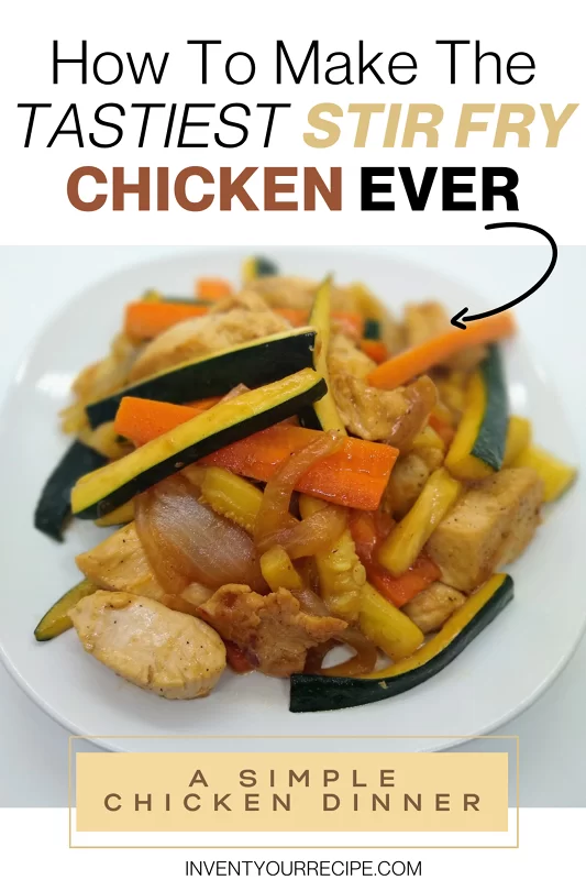 Chicken Stir Fry with Zucchini Recipe