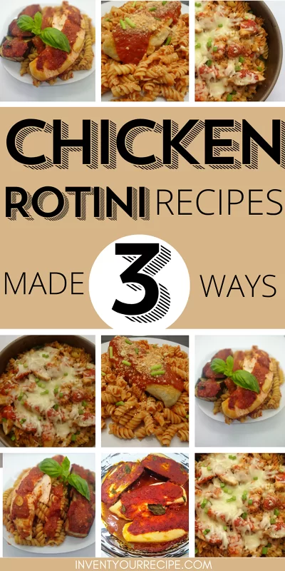 Chicken Rotini Recipes Made 3 Ways
