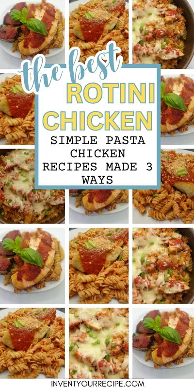 The Best Rotini Chicken: Simple Pasta Chicken Recipes Made 3 Ways