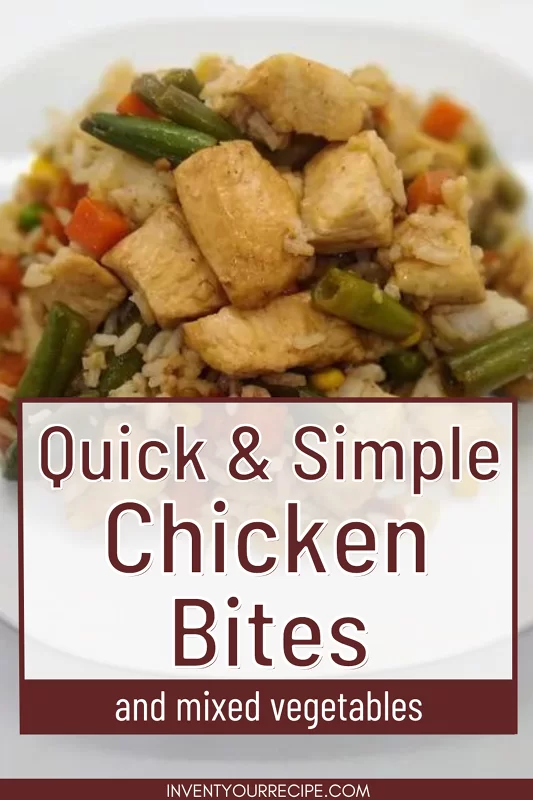 Chicken with Mixed Vegetables: PIN Image