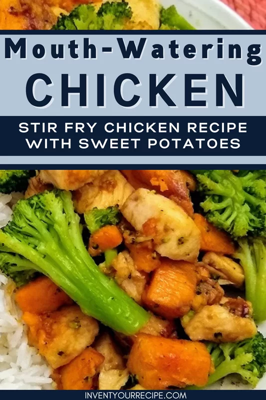 Chicken with Sweet Potatoes: PIN Image