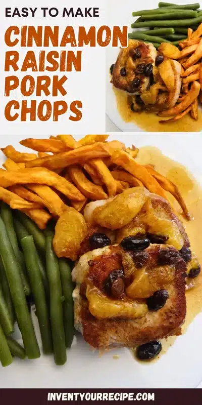 Cinnamon Raisin Pork Chops Recipe Healthy