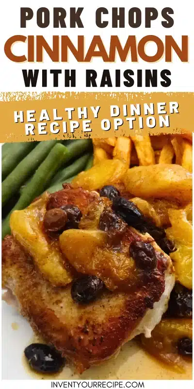 Cinnamon Raisin Pork Chops Recipe
