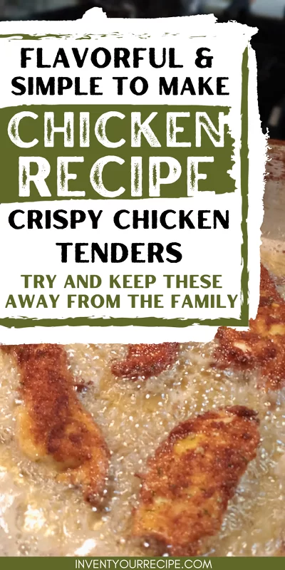 Flavorful, Simple, and Crispy Chicken Tenders Recipe