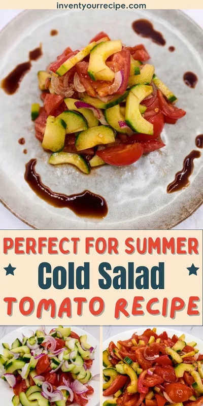 Cucumber and Tomato Salad Healthy