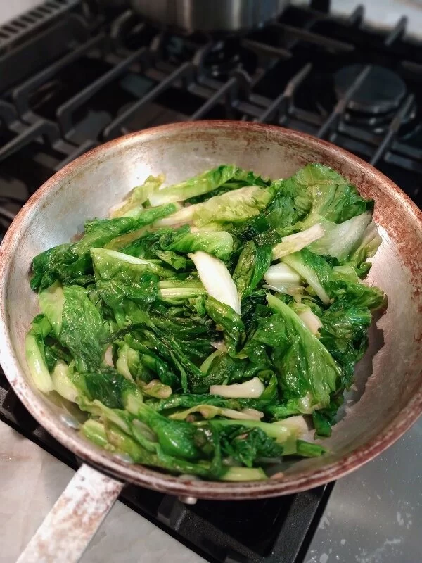 Escarole and Beans Recipe: Sauté Escarole