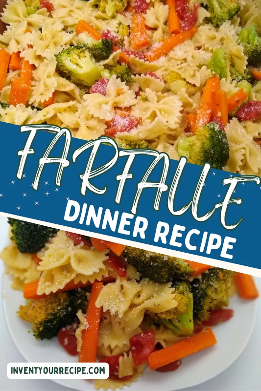 Farfalle with Broccoli and Carrots Recipe Italian