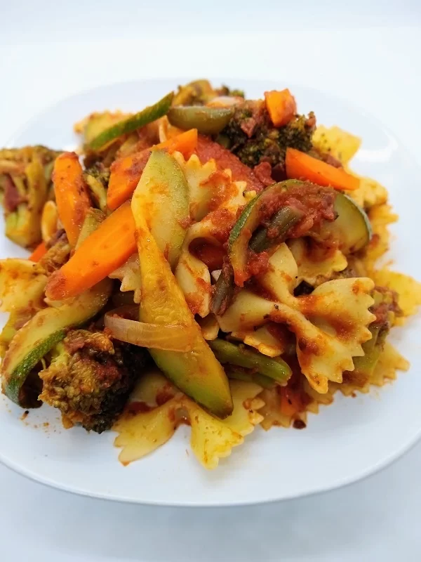 Farfalle with Vegetables Recipe