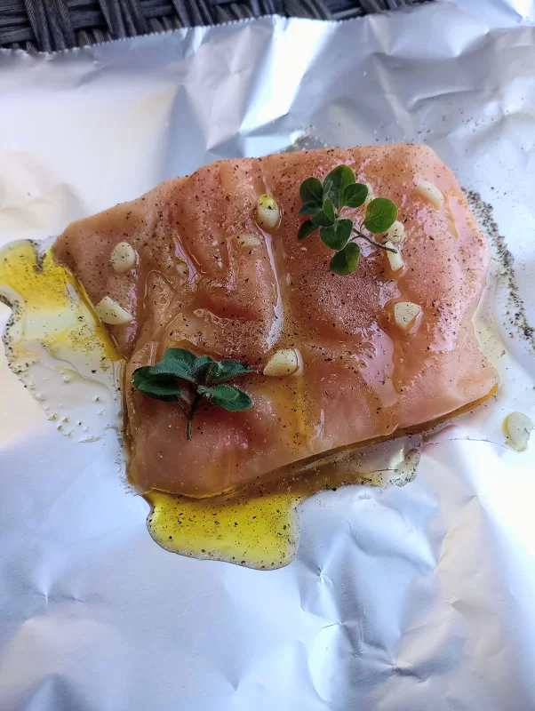 Foil Salmon Recipe On The Grill Before Grill