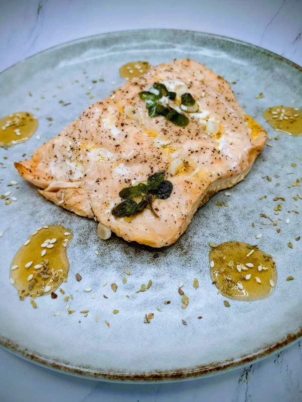 Foil Salmon Recipe On The Grill Feature