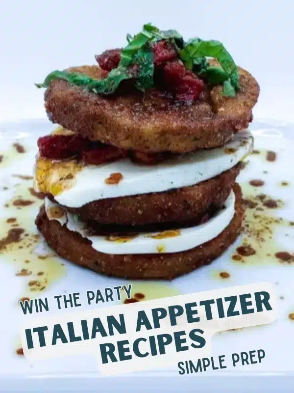 Fried Eggplant Stacks Recipe