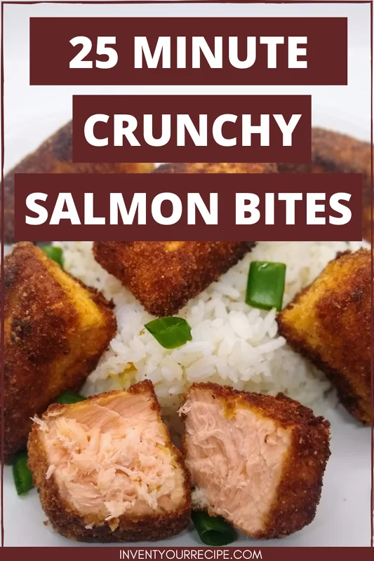 Fried Salmon Bites: PIN Image