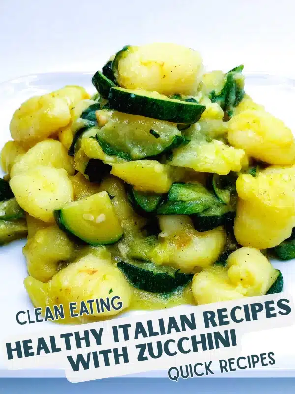 Gnocchi Aglio e Olio with Zucchini