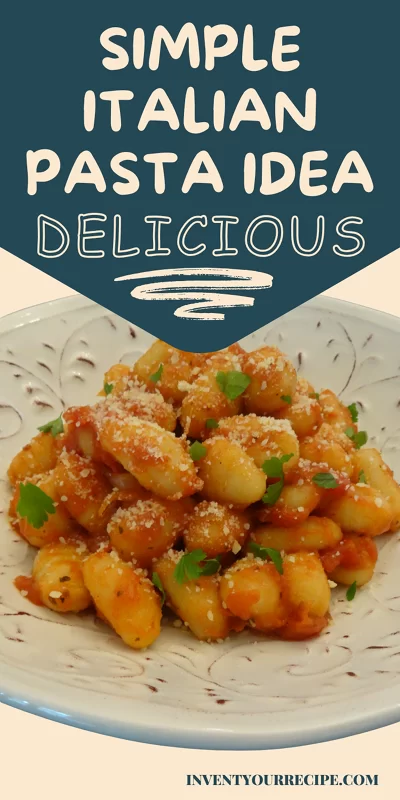 Gnocchi Marinara Recipe Dinner Simple